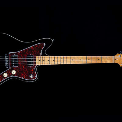 JET JJ-350 Bk Offset Electric Guitar - Black image 6