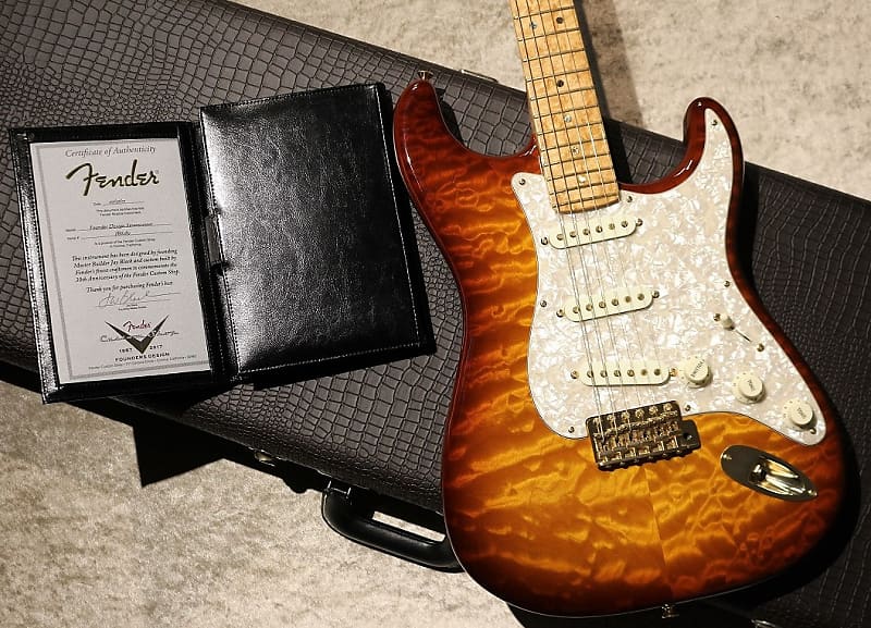 Fender Custom Shop Founders Design Stratocaster Tobacco Sunburst by J.W.  BLACK 2017[USED]