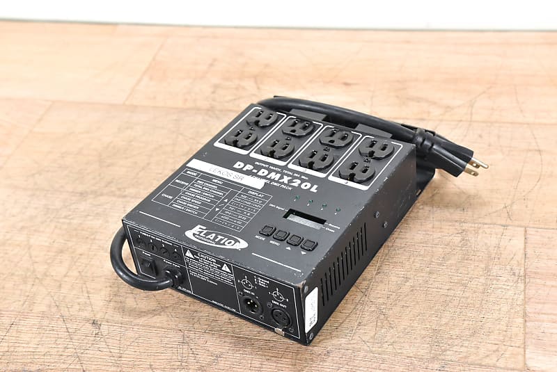 Elation DPDMX20L 4Channel DMX Dimmer/Switch Pack Reverb Australia