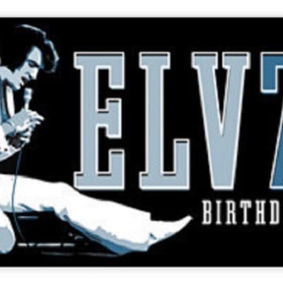 Dunlop Elvis Presley Birthday 75th Anniversary Guitar Picks w/ Tin image 1