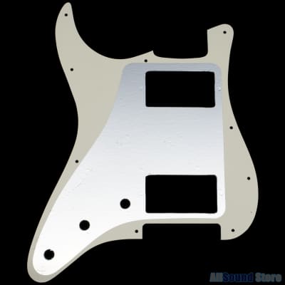 3-Ply LIGHT MINT GREEN Pickguard for HH 2 Humbuckers Fender® Stratocaster® Strat USA MIM 11-Hole image 4