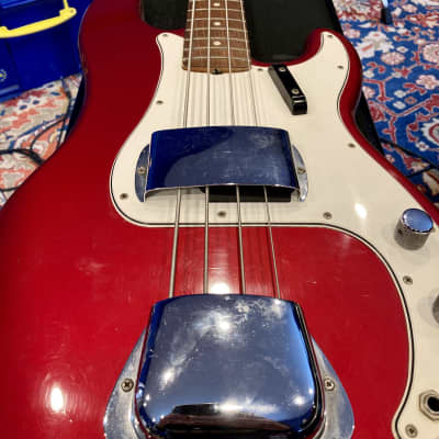 Fender Precision Bass 1966 Candy Apple Red image 3