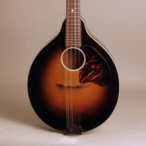 Kalamazoo  KM-11 Flat Top Mandolin (1935), ser. #1493-A, original brown chipboard case. image 1