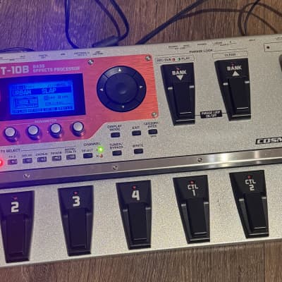Reverb.com listing, price, conditions, and images for boss-gt-10b-bass-effects-processor
