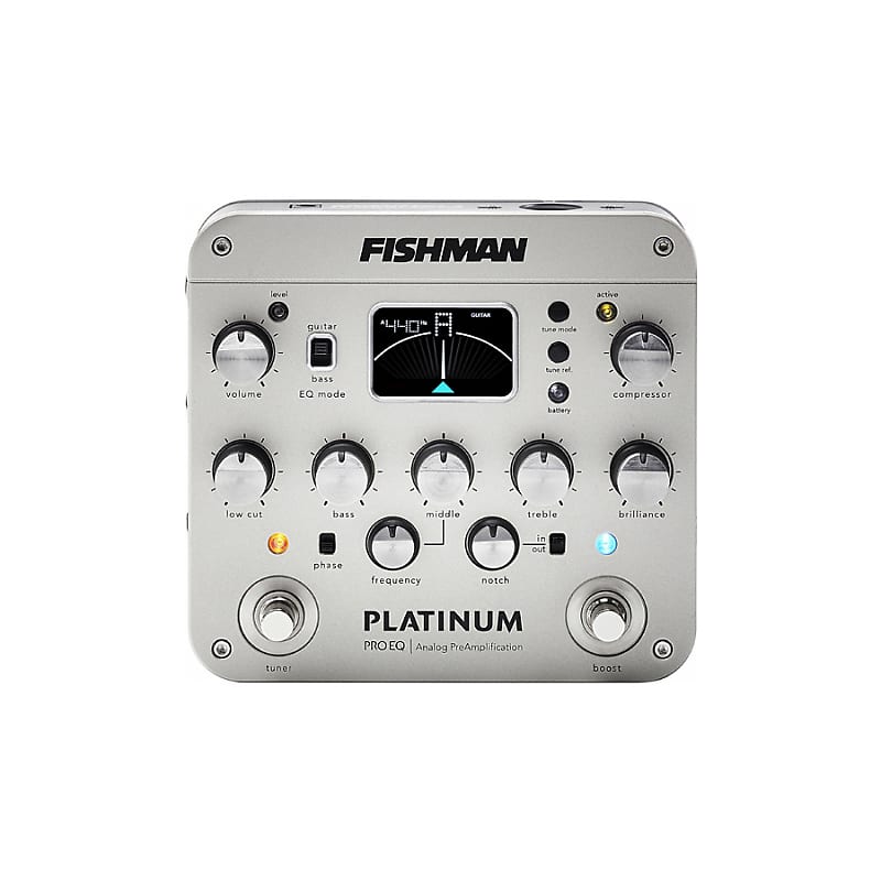 ギター FISHMAN PLATINUM PRO EQ Fishman Platinum Pro EQ Pedal | Reverb