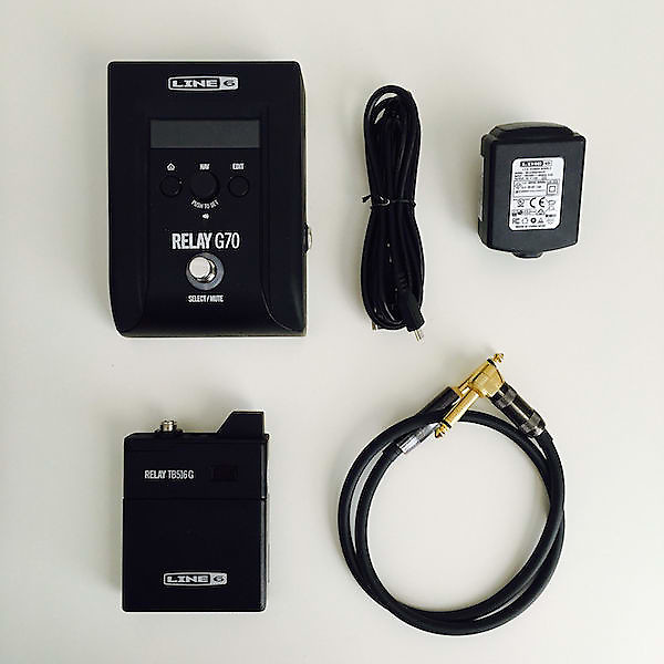 Line 6 Relay G70 Guitar Wireless System Black image 1