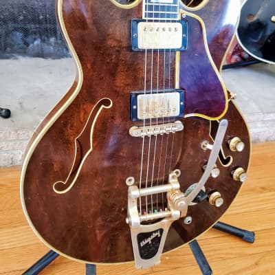 1969 Gibson Es-355 Custom Walnut~100% Original~ Professional Grade Top Of The Line Pre Norlin w no issues 
 Nice as they get image 13