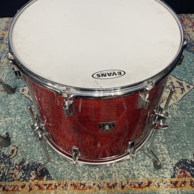 Tama - 18x16" Superstar Floor Tom 1980's - "Neil Peart" Cherry Wine image 5