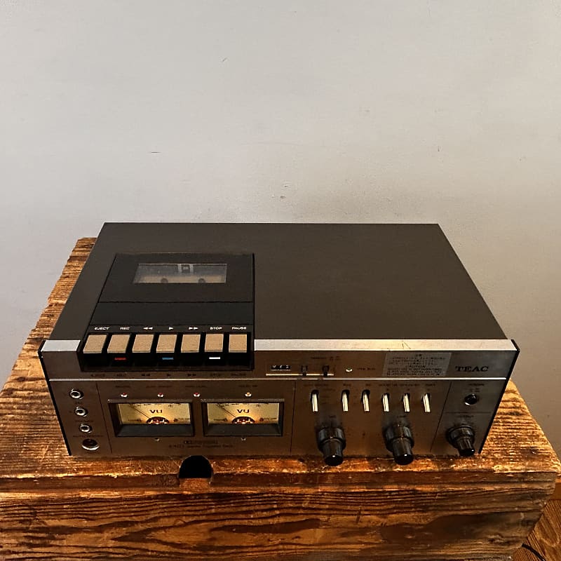 TEAC A-460 1970's Vintage Cassette deck top loading | Reverb
