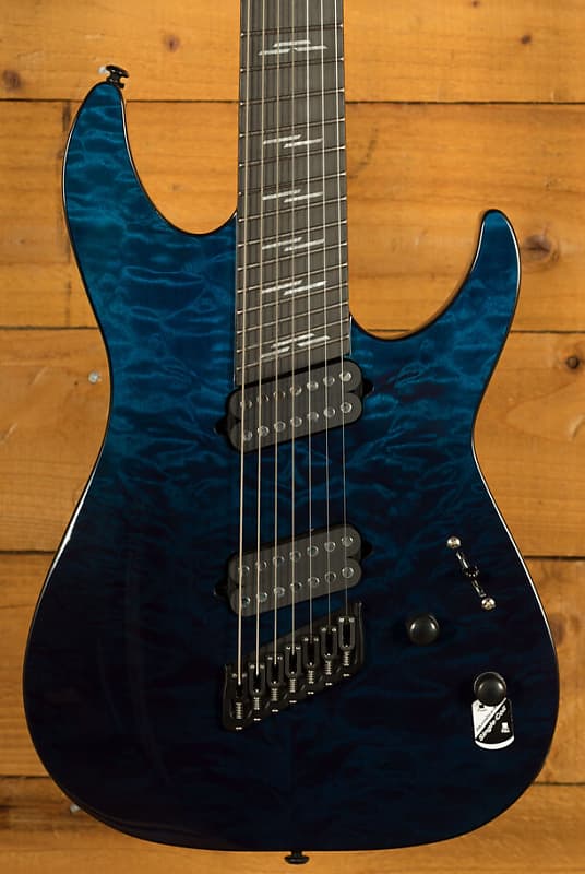 Schecter Reaper-7 Elite MS | 7-String - Deep Ocean Blue | Reverb UK