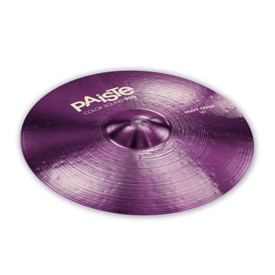 Paiste 900 Series Color Sound Purple 16 Heavy Crash Cymbal image 2