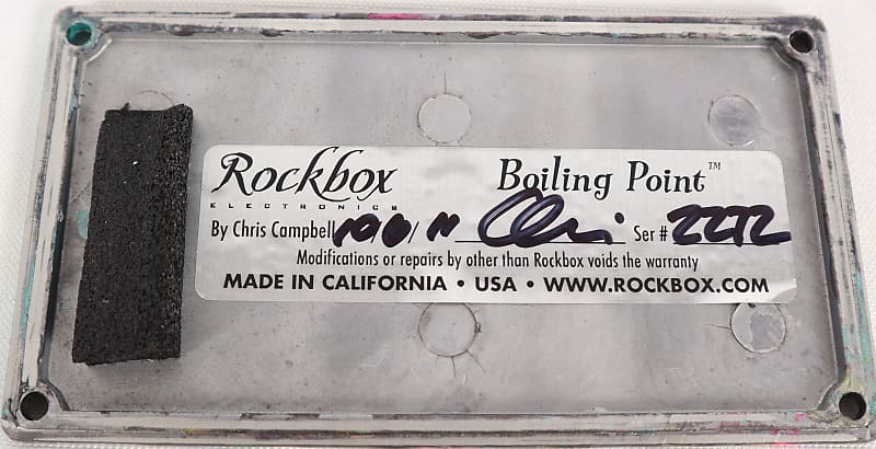 Rockbox Boiling Point | Reverb