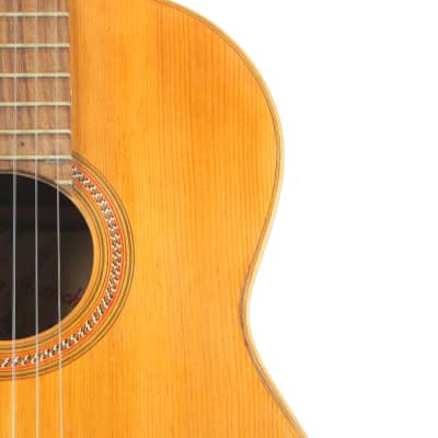 Ricardo Sanchis Nacher ~1950  spruce/mahogany - lightweight classical guitar with surprising sound + check video! image 3
