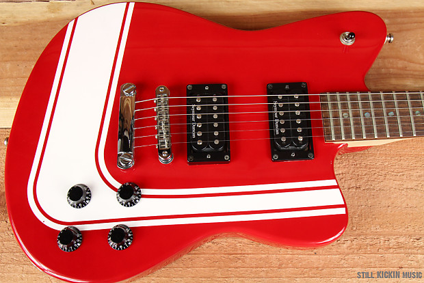 FENDER TORONADO GT HH rare offset model Racing Stripe Red