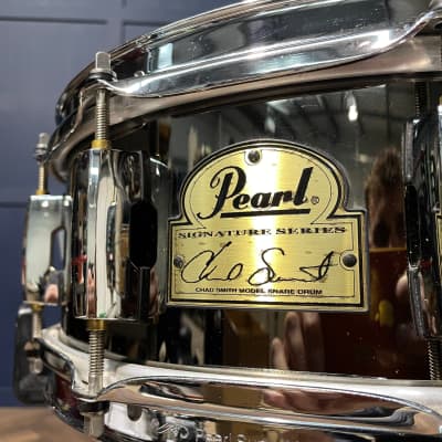 Pearl ‘Chad Smith Signature’ Steel Shell 14” x 5” Snare Drum #LA189 image 2