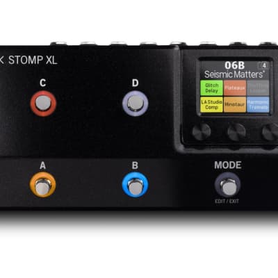 Reverb.com listing, price, conditions, and images for line-6-hx-stomp-guitar-multi-effects-floor-processor