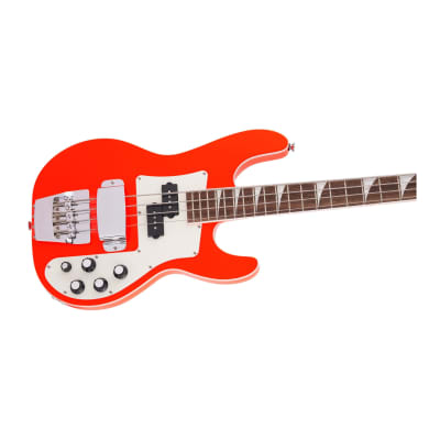 Jackson X Series Concert Bass CBXNT DX IV 4-String Electric Guitar with Laurel Fingerboard (Right-Handed, Rocket Red) image 7
