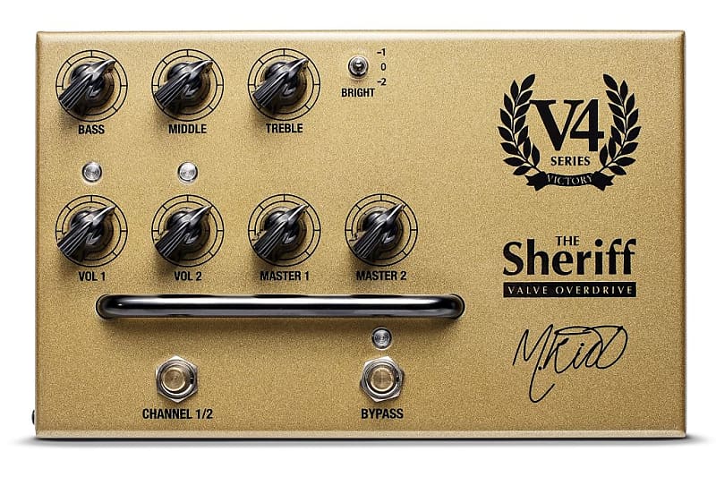 Victory Sheriff All Valve Pedal Preamp, 4 Valves | Reverb