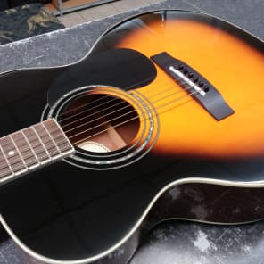 Mitchell MO 100S VS Acoustic Guitar Tobacco Sunburst Reverb