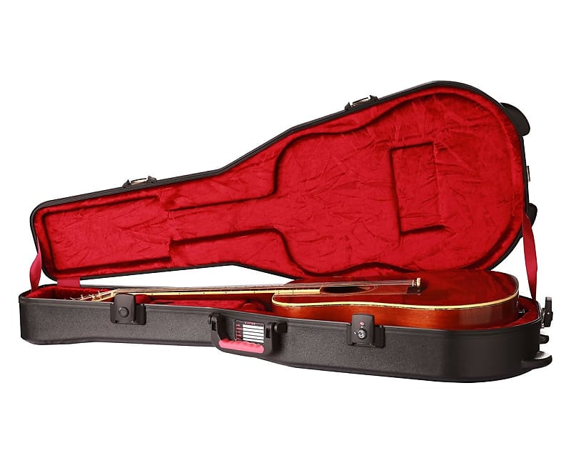 Gator GPE-DREAD-TSA ATA Molded Dreadnought Acoustic Guitar Case with TSA Latches image 2