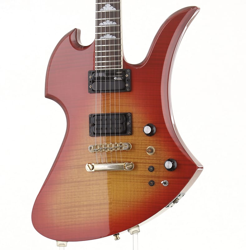 BURNY MG-340X Cherry Sunburst hide Model [10/09] | Reverb Poland