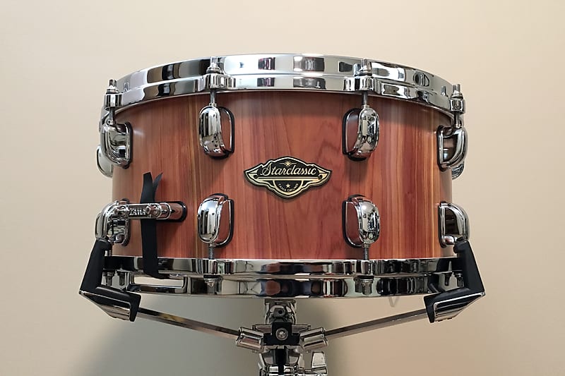 NEW! LE Tama 6.5x14 Starclassic Birch Walnut Snare Drum Satin Cedar Outer  Ply!