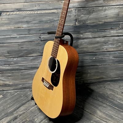 Martin D-X2E 12 String X- Series Acoustic Electric Guitar- Natural image 5