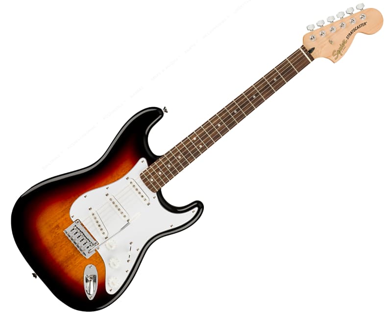 Open Box Squier Affinity Series Stratocaster - 3-Tone Sunburst w/ Laurel FB image 1