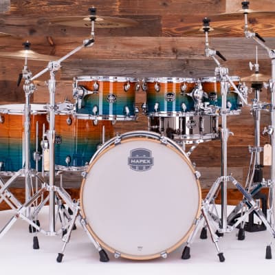 MAPEX ARMORY LIMITED EDITION 7 PIECE DRUM KIT, OCEAN SUNSET, EXCLUSIVE image 9