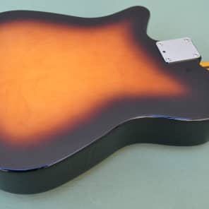 Fender Reso-Tele Acoustic/Electric Resonator  in 3 tone Sunburst image 8