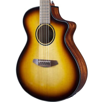 Breedlove Discovery S Concert Edgeburst 12-String CE Sitka Spruce/African Mahogany image 4