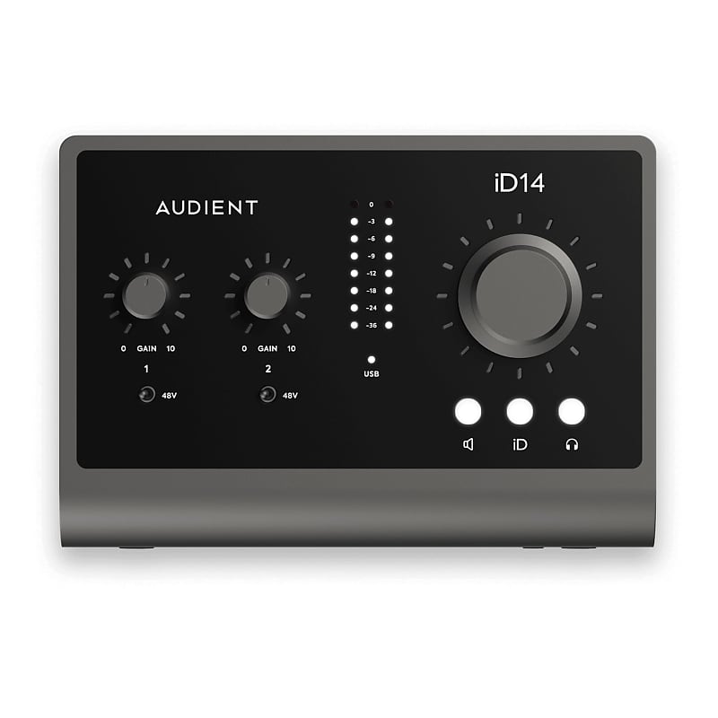 Audient iD14 MKII 10-in/6-out High Performance USB-C Audio Interface image 1