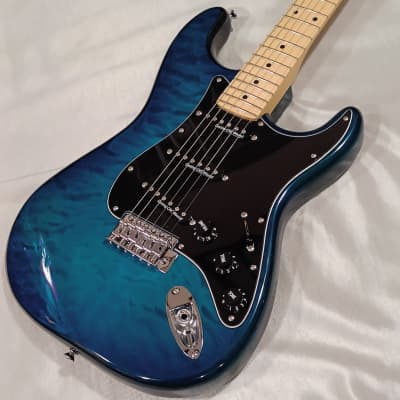 Green ST Special Edition, Chicago Blue Burst for sale