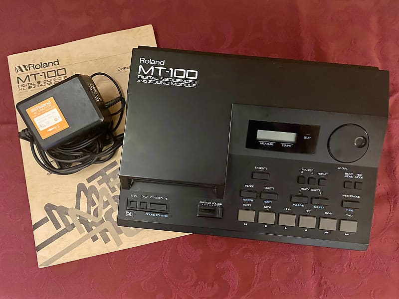 Roland MT-100 DIGITAL SEQUENCER AND SOUND MODULE ローランド 音源モジュール シーケンサー サウンド モジュール QUICK DISK付 012FSHT98 音源モジュール