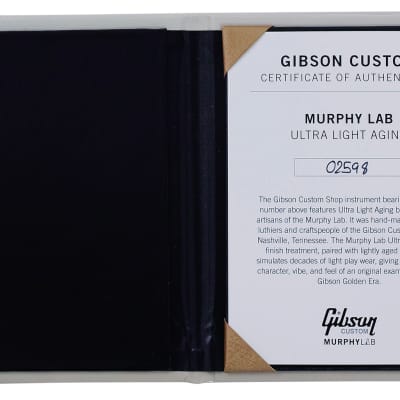 Gibson Custom Shop Murphy Lab '60 Les Paul Standard Reissue Ultra Light Aged 2022 - Orange Lemon Fade Bild 12