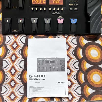 Boss GT-100 Amp Effects Processor | Reverb