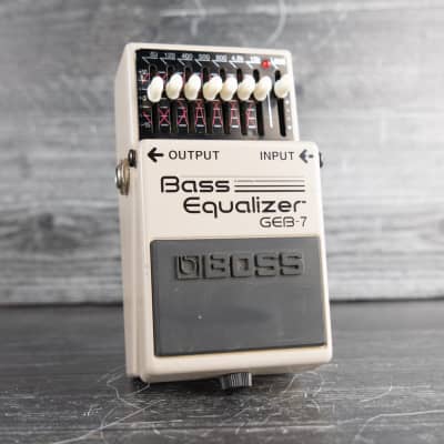 Boss GEB-7 Bass Equalizer | Reverb