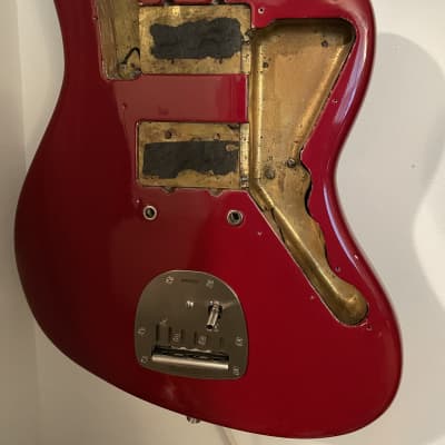 Vintage Pre-CBS Fender Jazzmaster 1964 - Candy Apple Red State-of-the-Art Upgraded Hardware image 3