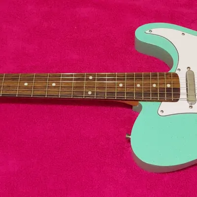 Partscaster  Telecaster Nashville  2020 Surf Green With Flakes image 7