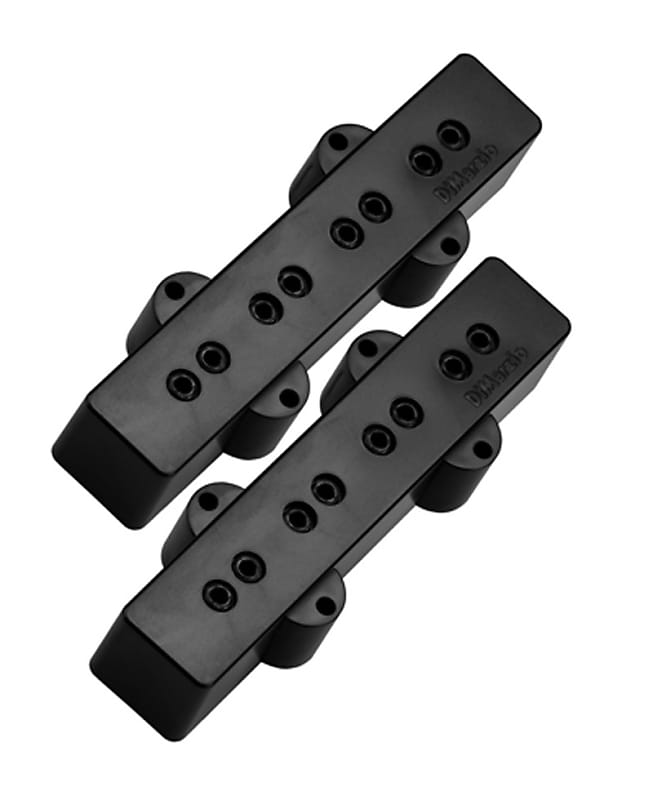 DiMarzio DP123 Model J Jazz Bass pickup set - black | Reverb