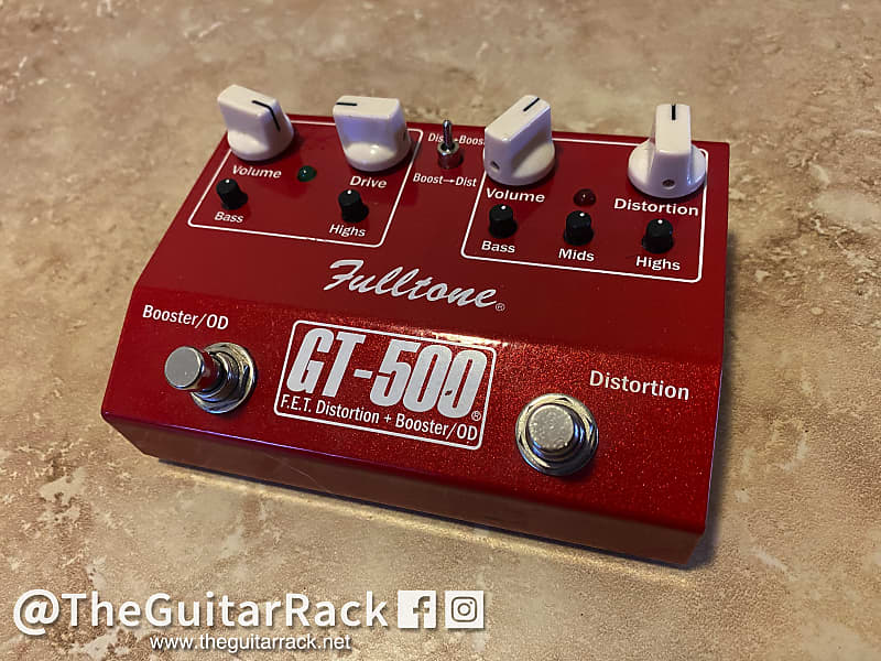 Fulltone GT-500 Overdrive/Distortion Pedal! | Reverb