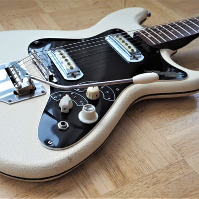 Klira Triumphator Ohio guitar ~1965 white tolex cover - made in Germany image 4