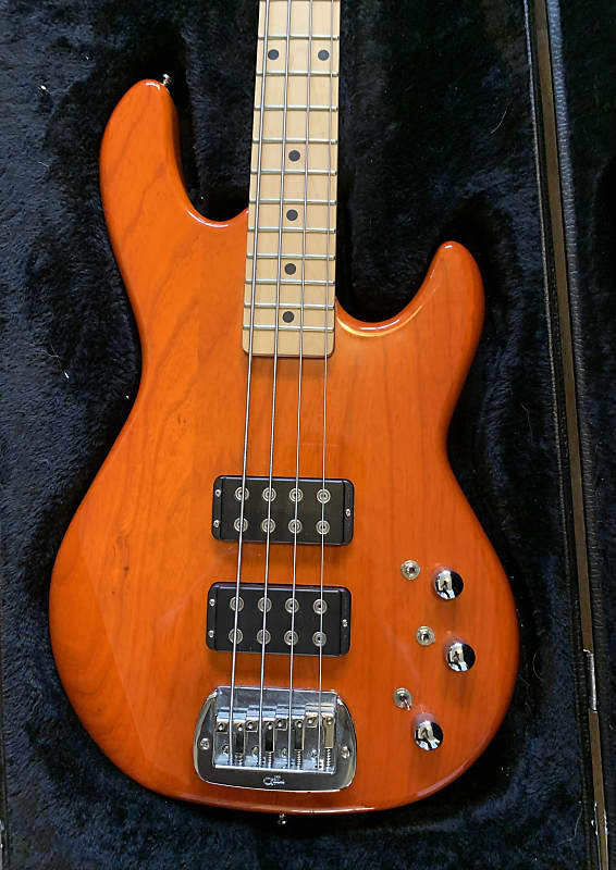 G&L L-2000 Tribute & hard shell case 2018 Transparent Orange