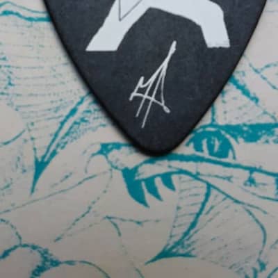 BULLET FOR MY VALENTINE Matthew Tuck 2010 tour guitar pick (black)  NEW LISTING! for sale