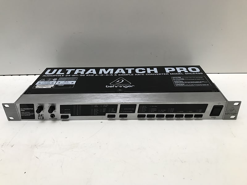 Behringer Ultramatch Pro SRC2496 AD/DA and Sample Rate Converter