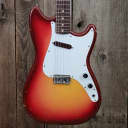 Fender Musicmaster 1962 Maroon Burst Flamed Neck Slab Board Pre CBS