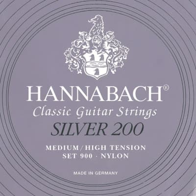 Hannabach 9001MHT Klassikgitarre-Saiten Serie 900 Medium/High Tension Silver 200 for sale