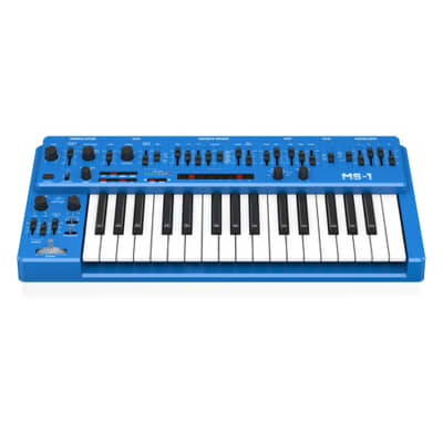 Behringer MS-1-BU ,MS 101 ,32-Key keyboard Analog Mono Synth w/Arpeggiator Blue //ARMENS// image 2