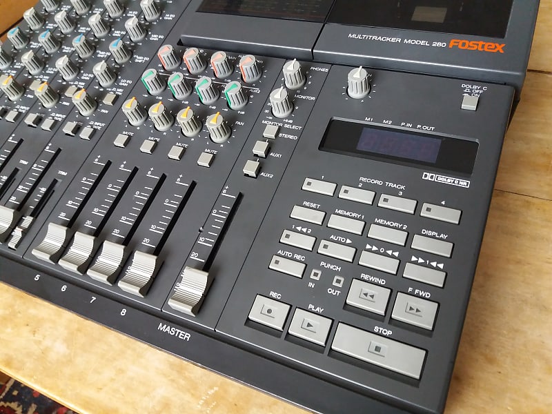 Fostex 280 Analog Multitrack Recorder Reverb