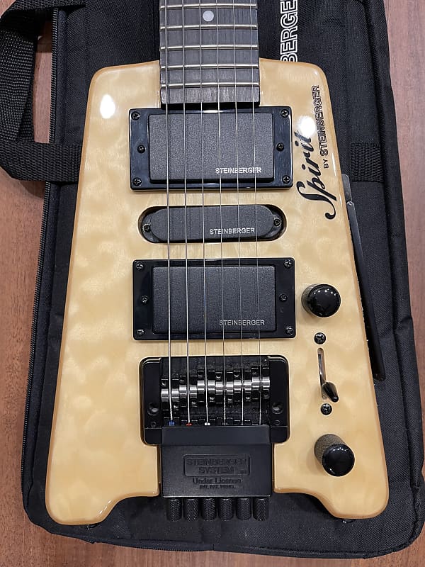 Steinberger Spirit GT-PRO Deluxe - Natural with Flamed Top | Reverb